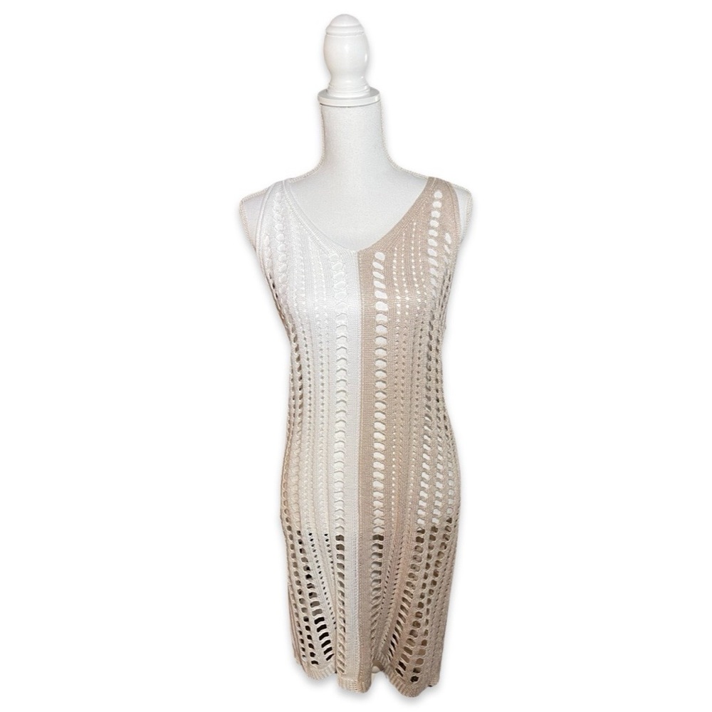 Beach V-neck pull over cover up Medium CUPSHE